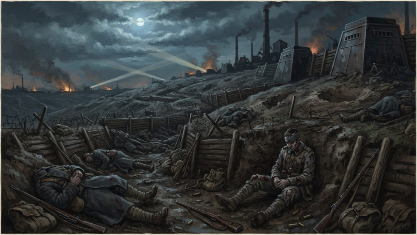 Echo at Wormwood — Echo at Wormwood, rendered as oil-painting.