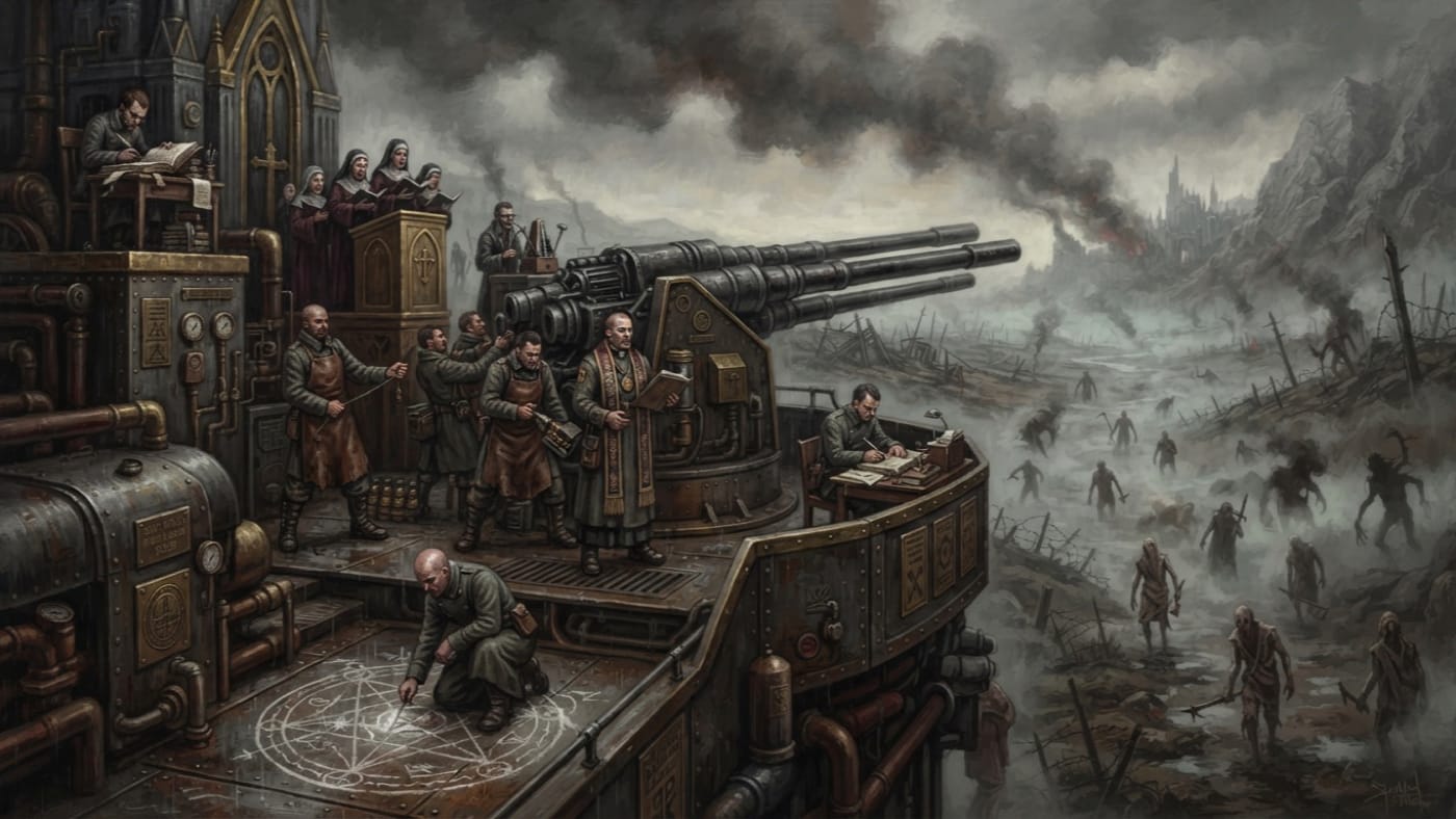 Enemy — Enemy, rendered as oil-painting.