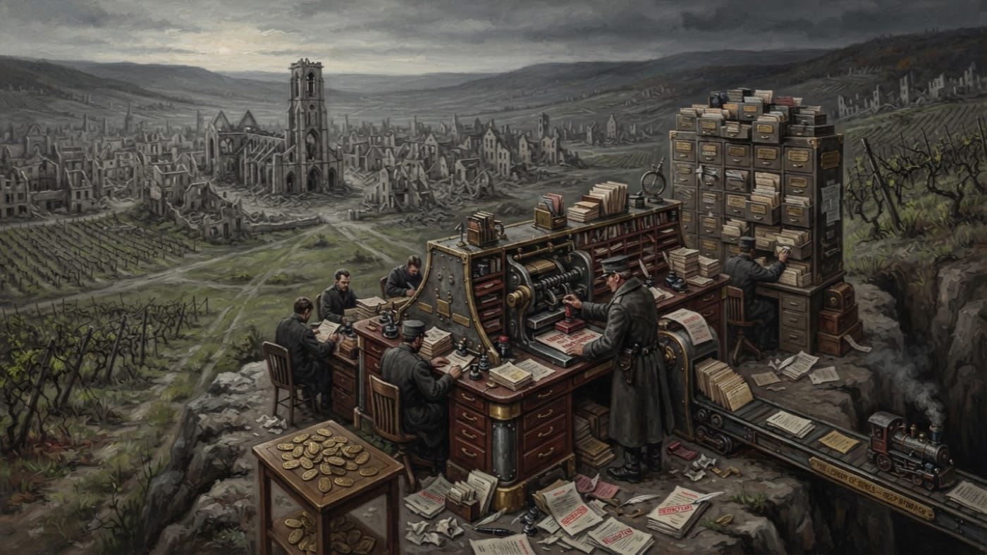 Epernay — Epernay, rendered as oil-painting.