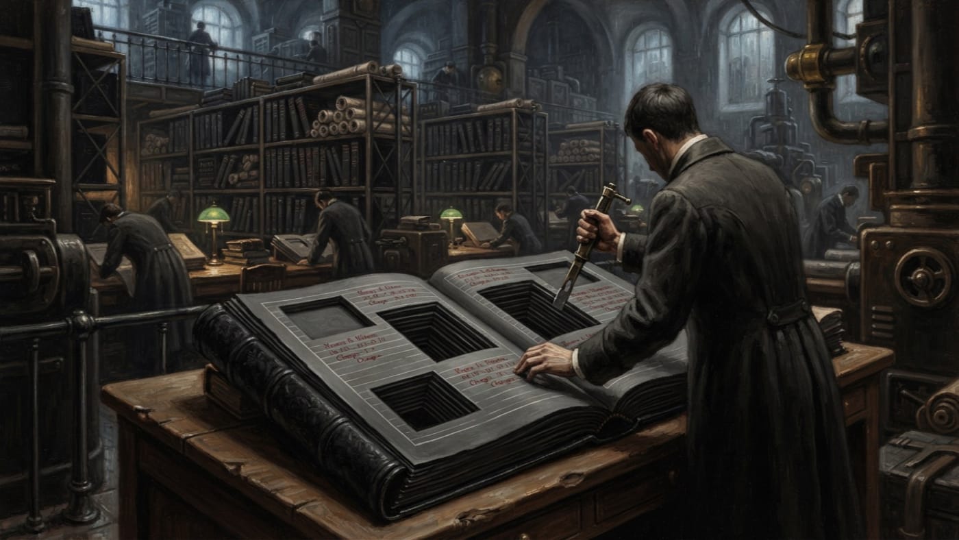 Extraction Folio — Extraction Folio, rendered as oil-painting.