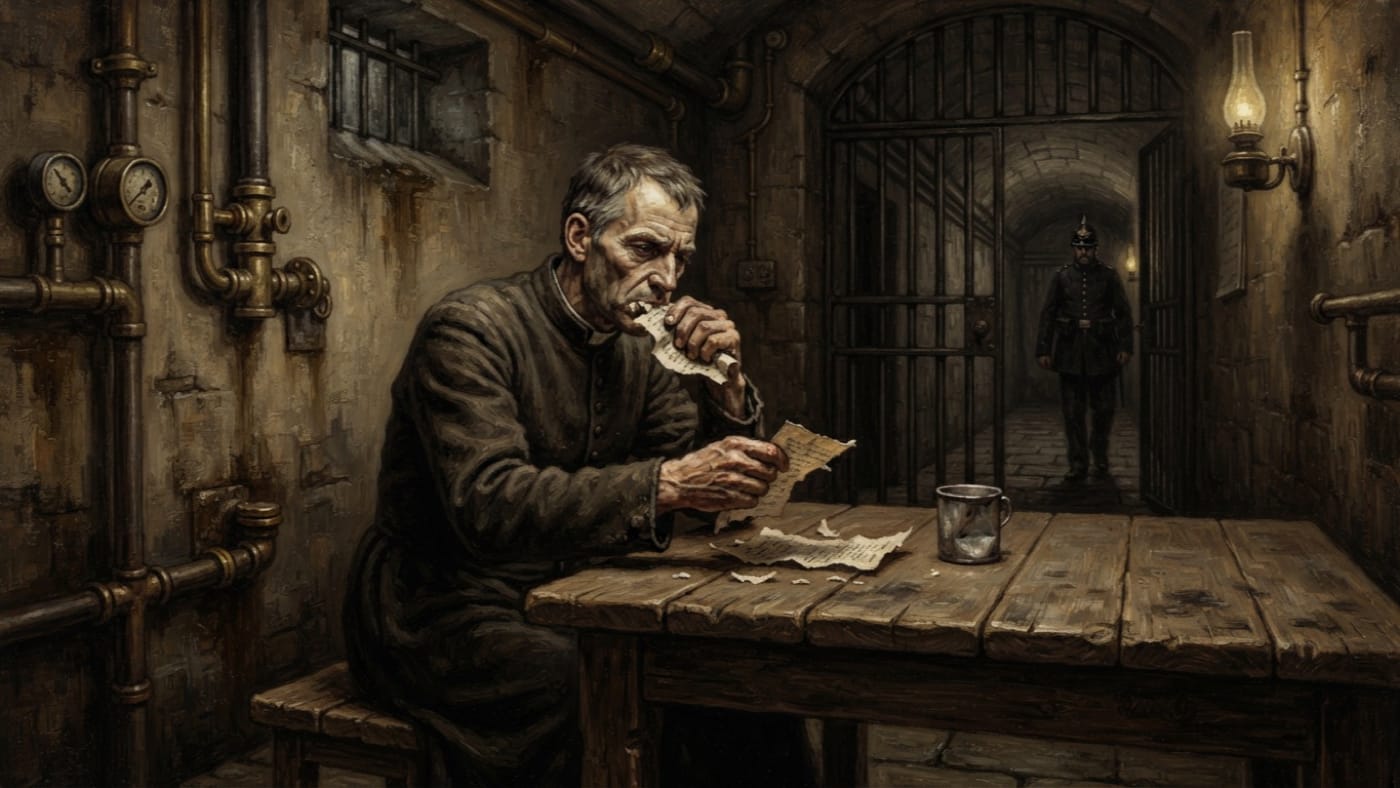 Father Grauss of Düsseldorf — Father Grauss of Düsseldorf, rendered as oil-painting.
