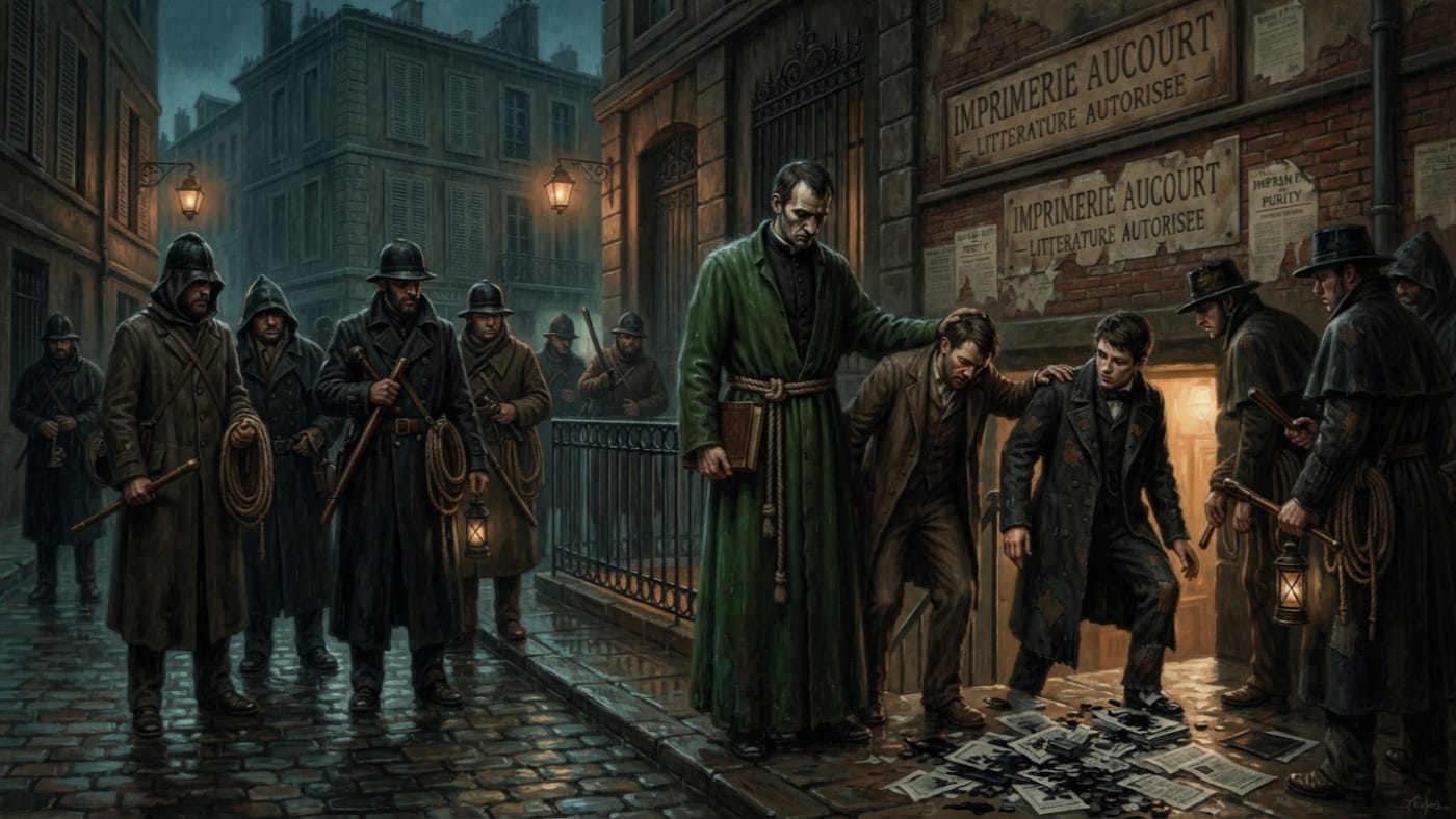 Father Ostel of Narbonne — Father Ostel of Narbonne, rendered as oil-painting.