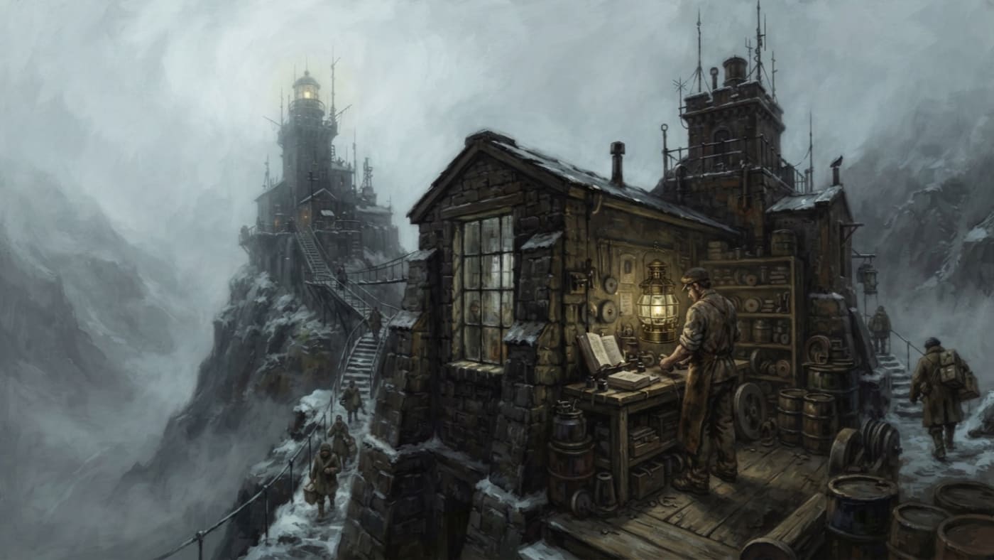 Ferrens — Ferrens, rendered as oil-painting.
