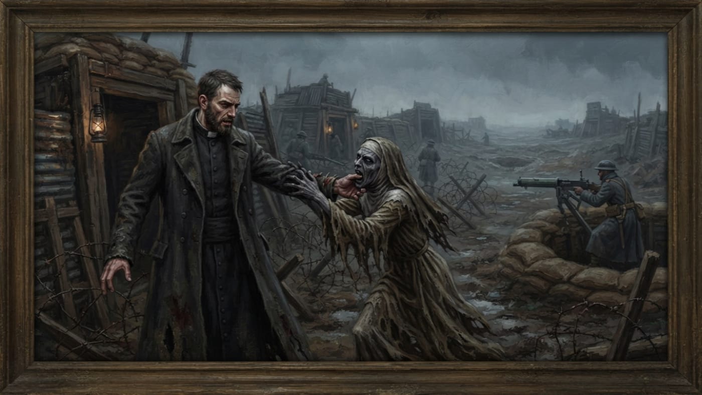 Father Rul — Father Rul, rendered as oil-painting.