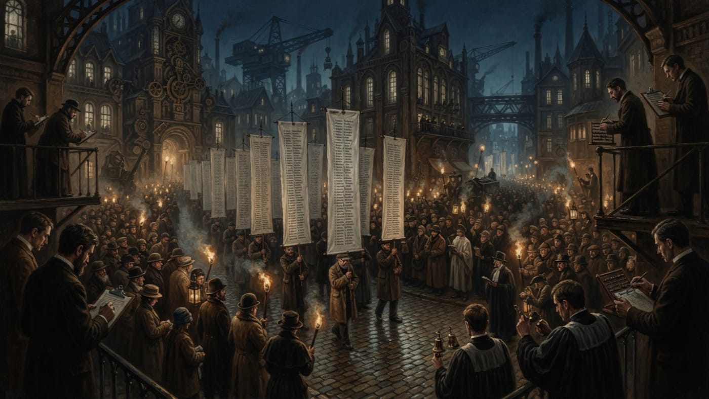 Festival of Departed Flames — Festival of Departed Flames, rendered as oil-painting.