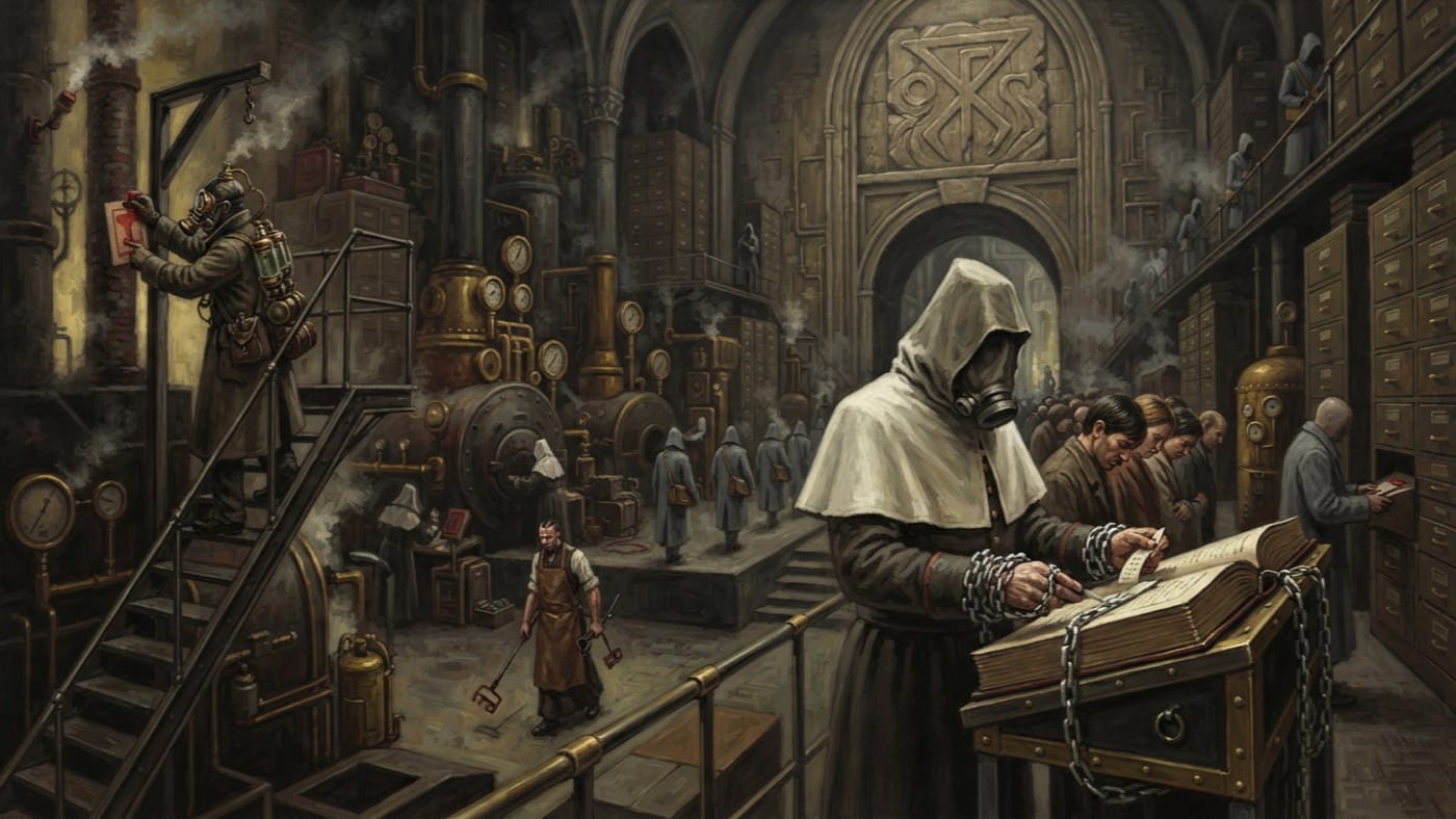 Fifth Seal of Faith — Fifth Seal of Faith, rendered as oil-painting.