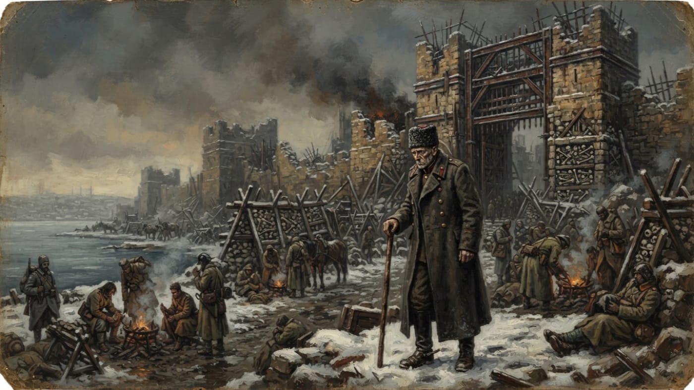 Field-Marshal Edras — Field-Marshal Edras, rendered as oil-painting.