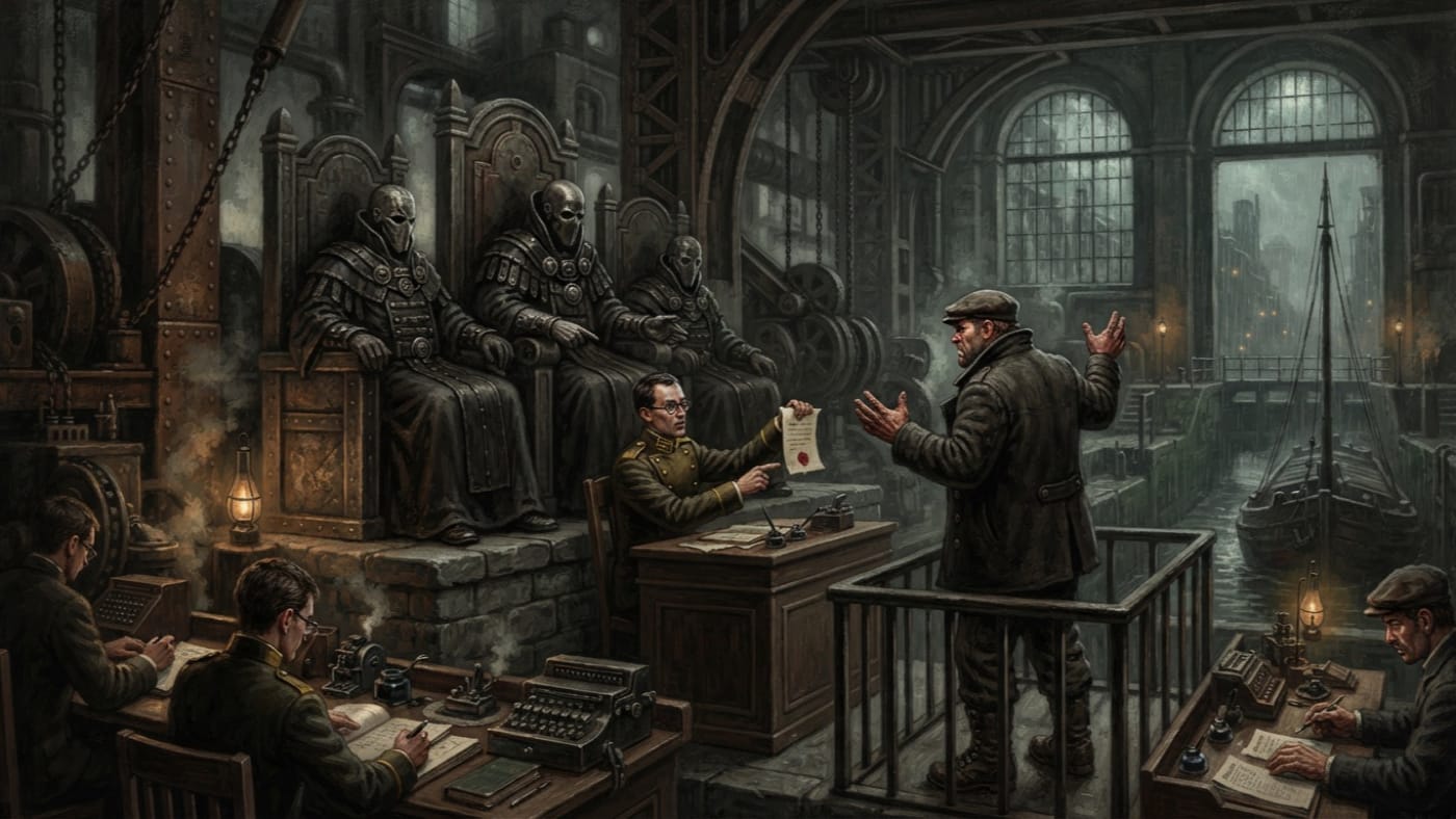 First False Toll — First False Toll, rendered as oil-painting.