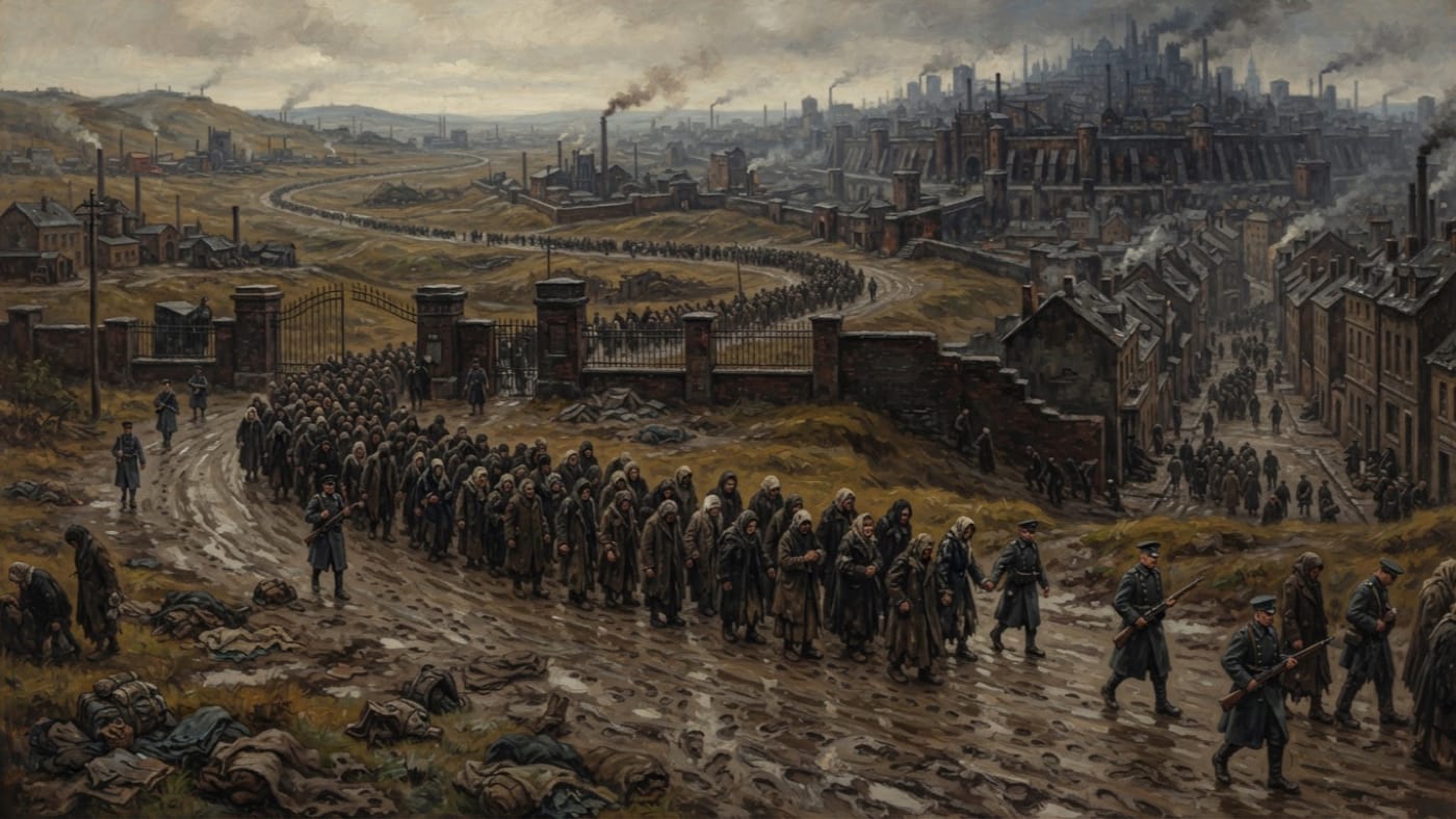 First Jubilee Flight — First Jubilee Flight, rendered as oil-painting.