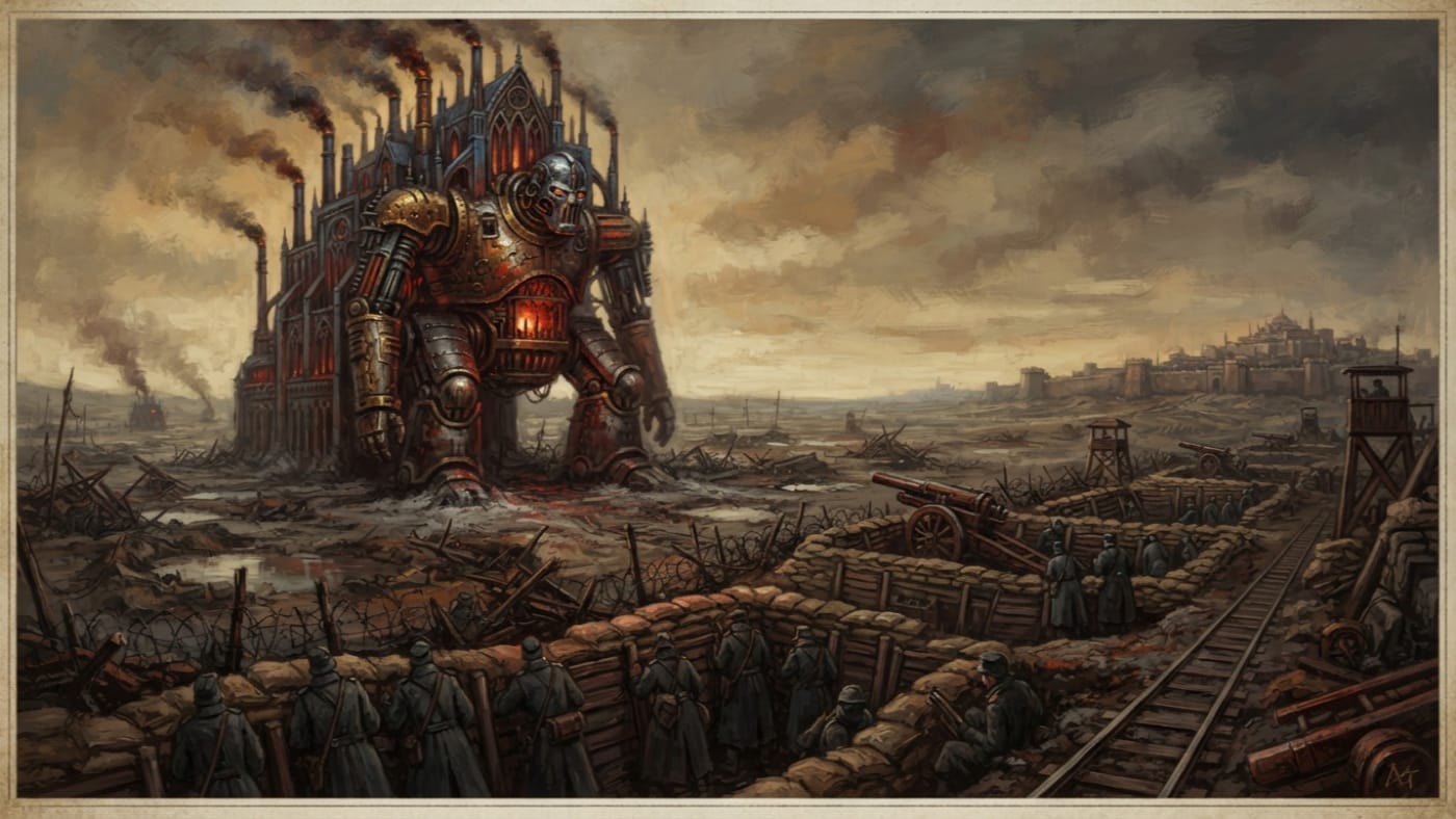 Flameheart Colossus — Flameheart Colossus, rendered as oil-painting.