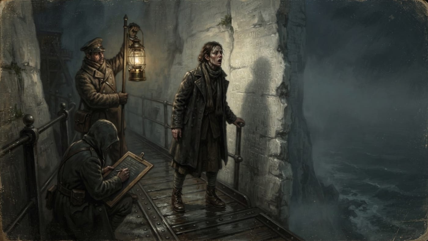 Fog-Reader — Fog-Reader, rendered as oil-painting.