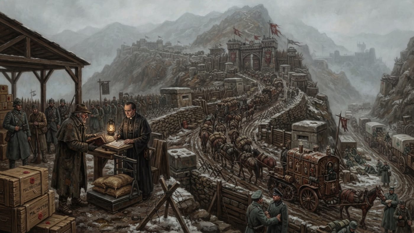Forward Supply Zone — Forward Supply Zone, rendered as oil-painting.