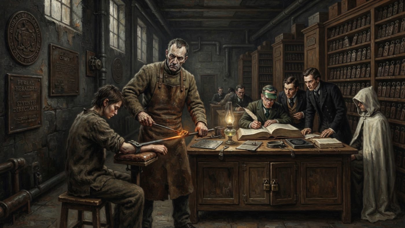 Full Witness Protocol — Full Witness Protocol, rendered as oil-painting.