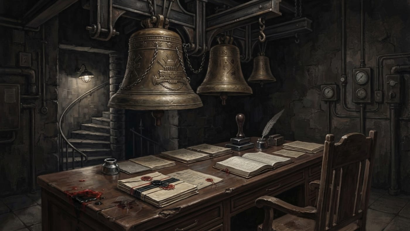 Gallery of the Quill — Gallery of the Quill, rendered as oil-painting.