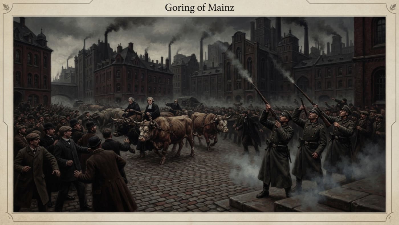 Goring of Mainz — Goring of Mainz, rendered as oil-painting.
