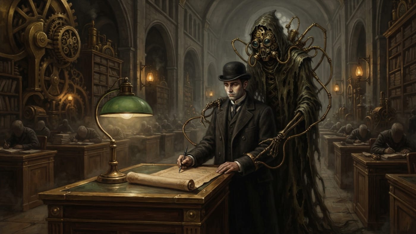 Guarantors — Guarantors, rendered as oil-painting.