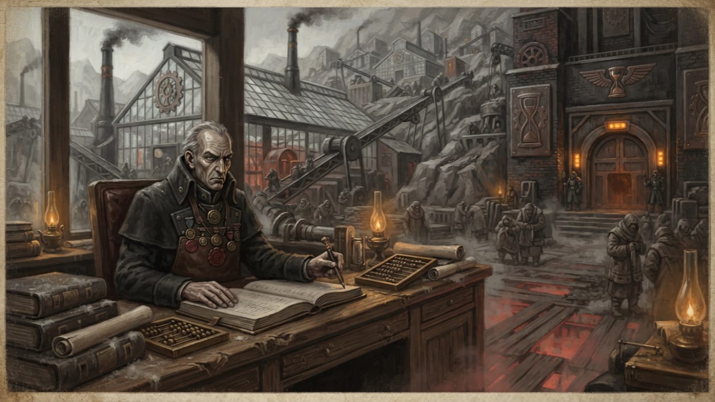 Guildmaster Orr Vetch — Guildmaster Orr Vetch, rendered as oil-painting.