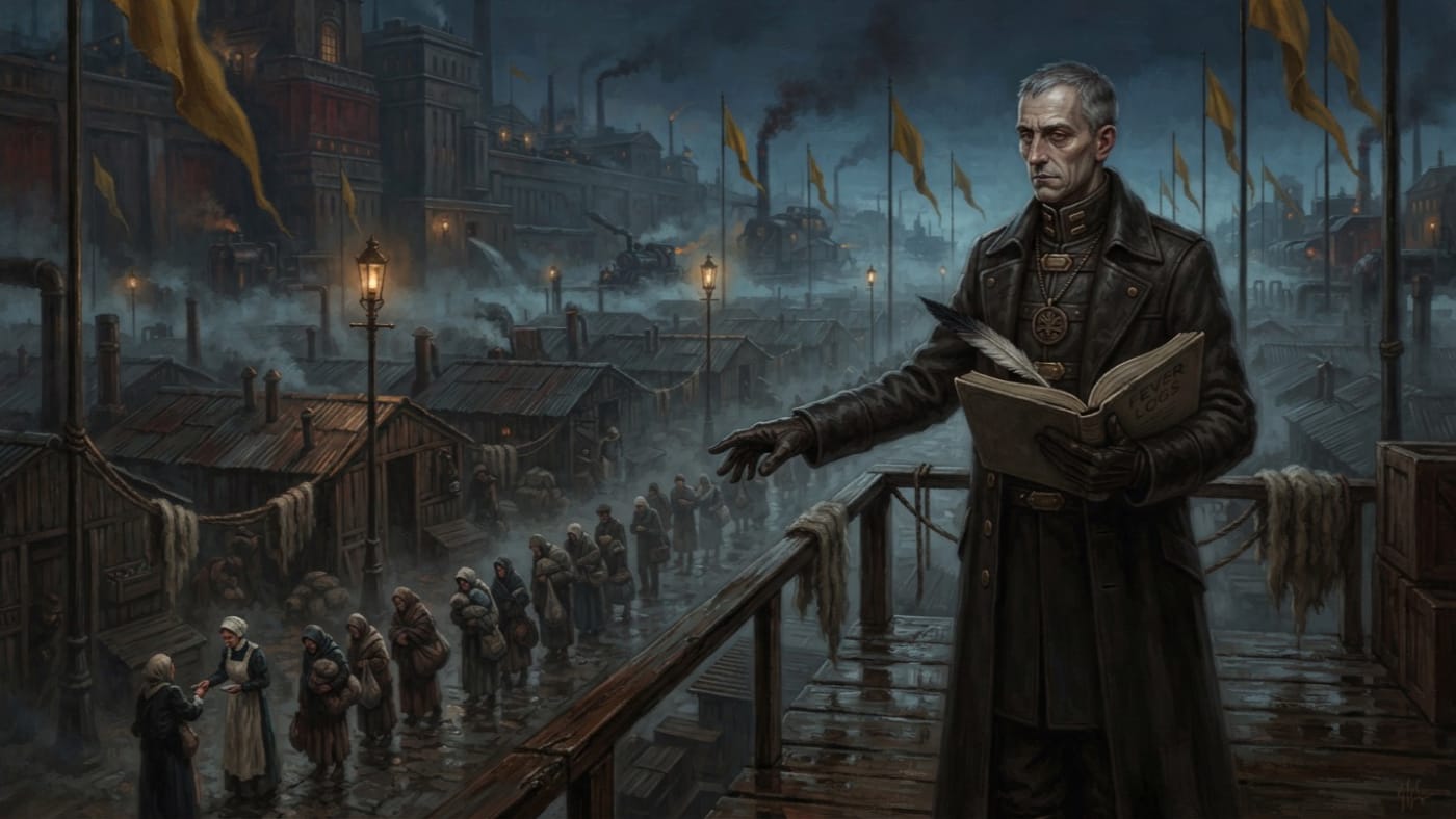 Prefect Halden Greaves — Prefect Halden Greaves, rendered as oil-painting.