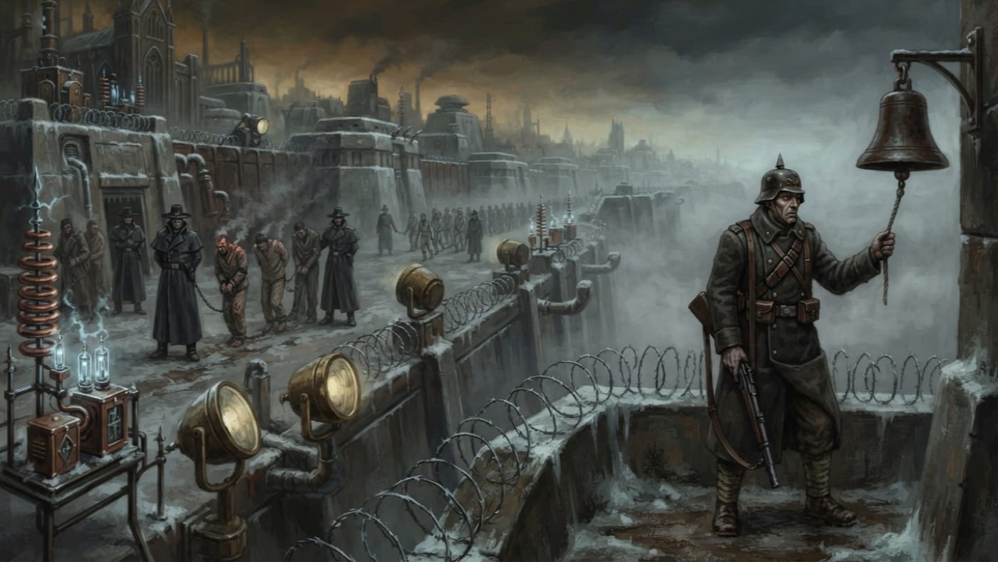 Heresy of the Absent Creator — Heresy of the Absent Creator, rendered as oil-painting.