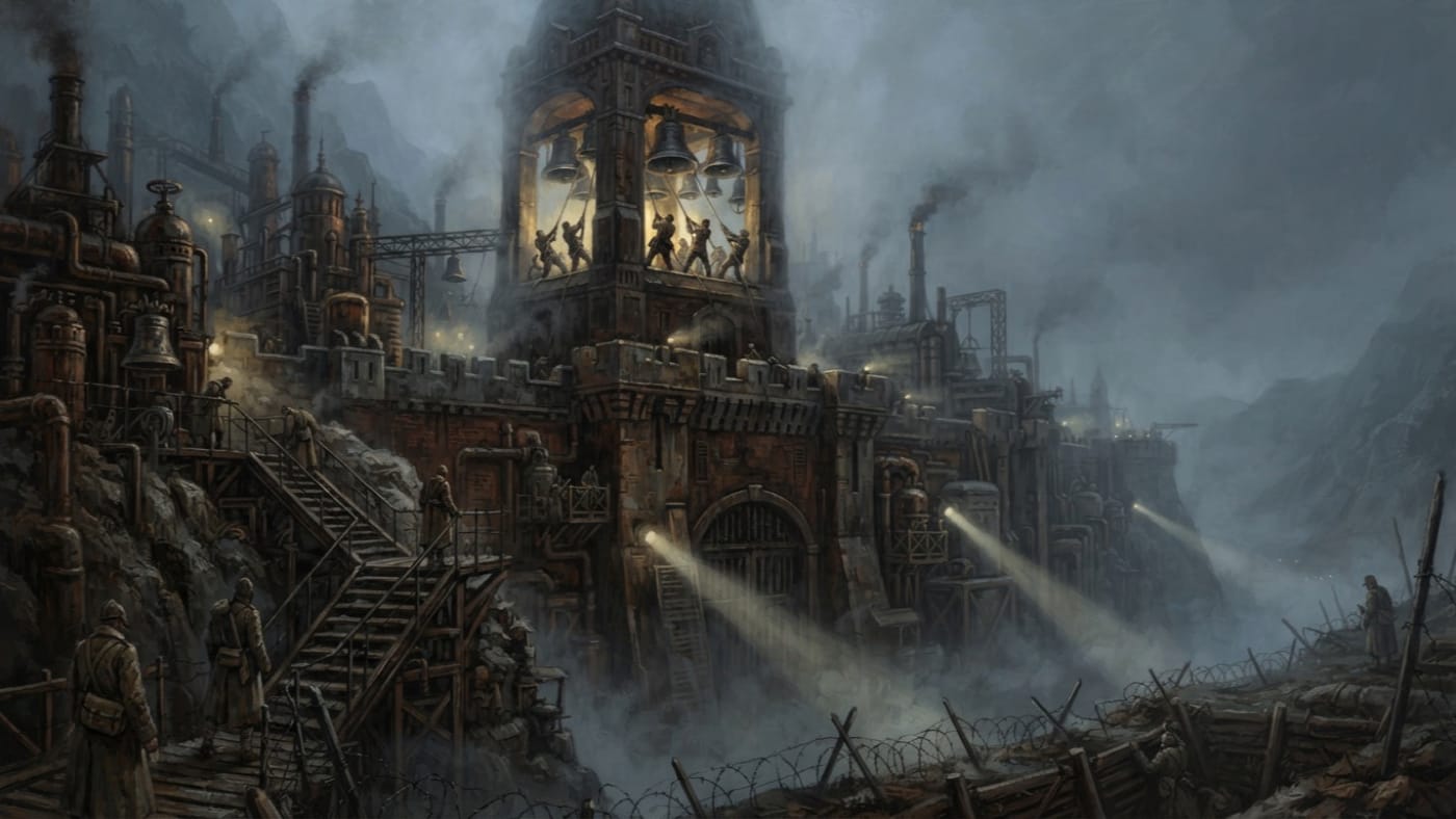Heresy of the Sleeping Creator — Heresy of the Sleeping Creator, rendered as oil-painting.