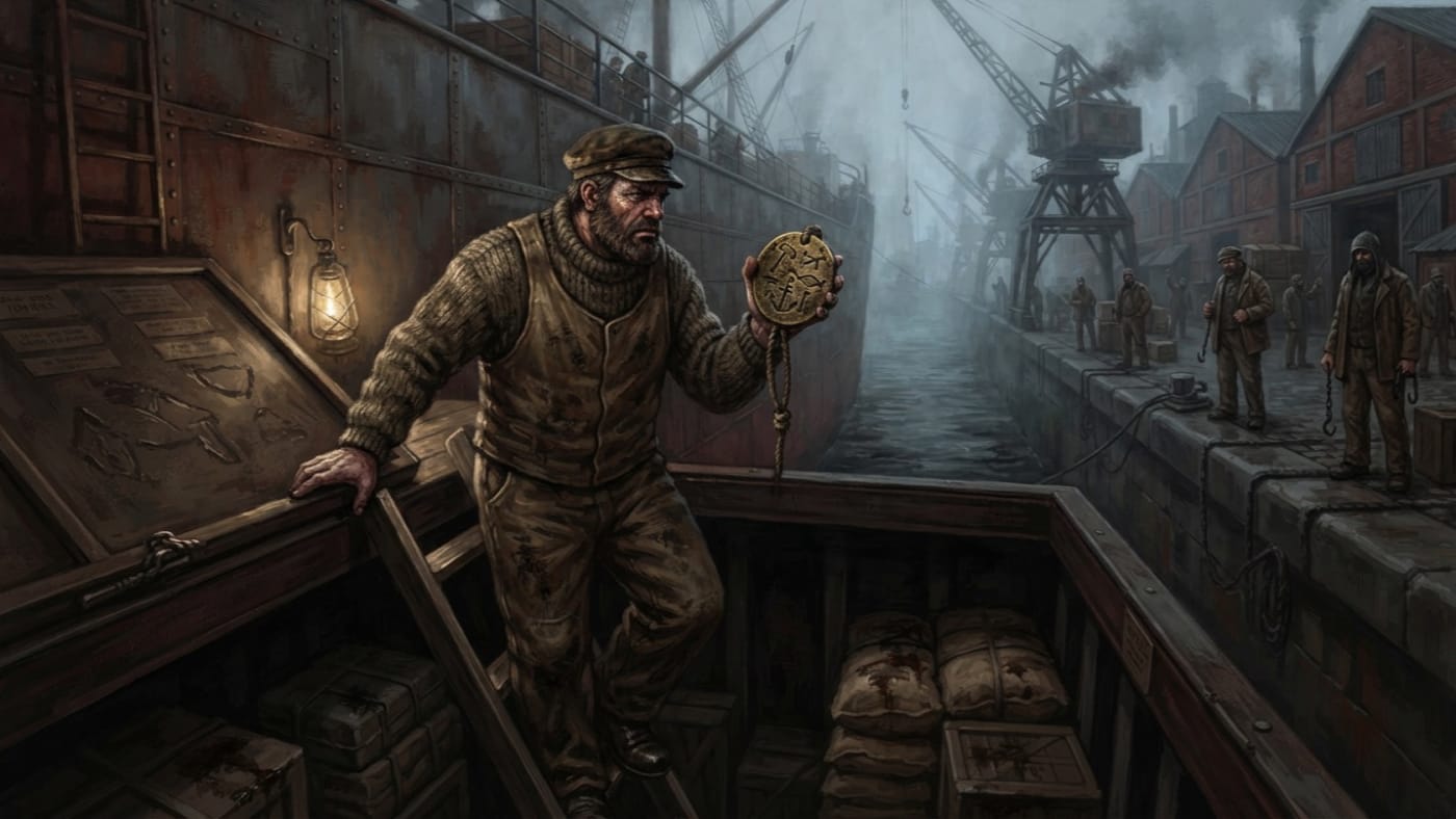 Hold-Order Token — Hold-Order Token, rendered as oil-painting.
