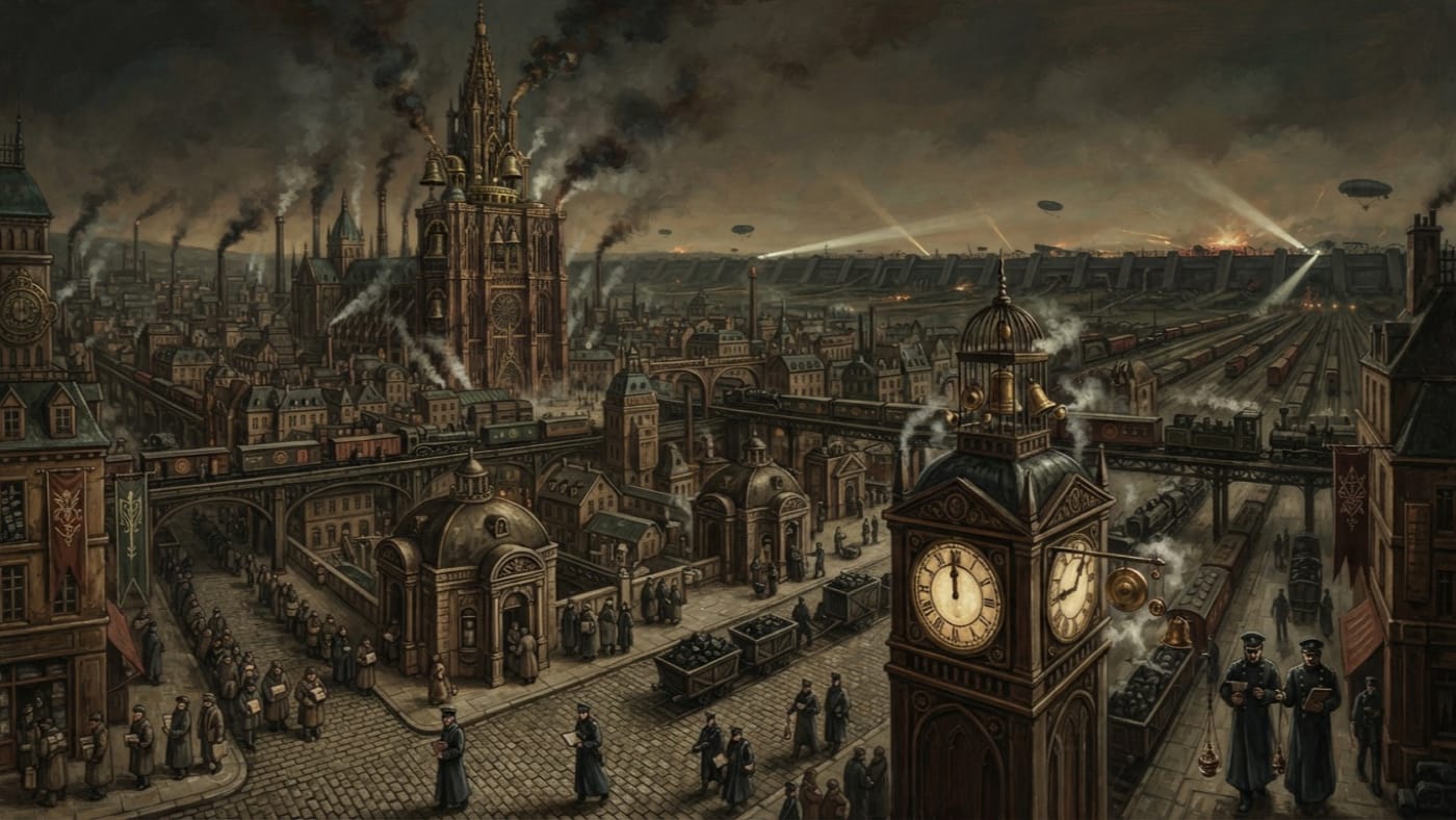 Holy Dominion — Holy Dominion, rendered as oil-painting.