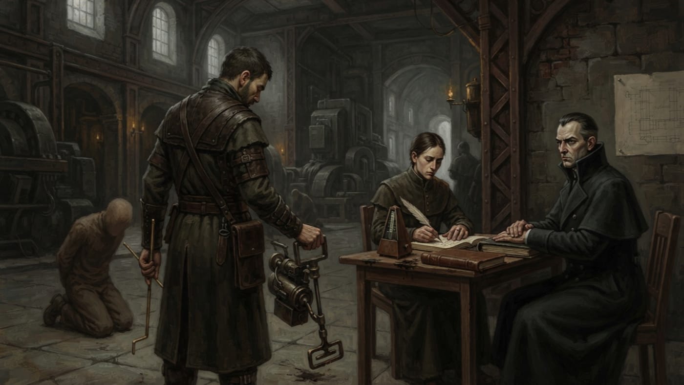 Holy Hush — Holy Hush, rendered as oil-painting.
