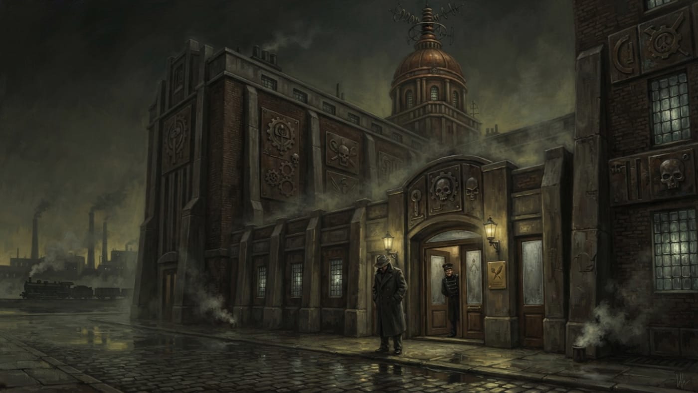 Hotel Sigismundus — Hotel Sigismundus, rendered as oil-painting.
