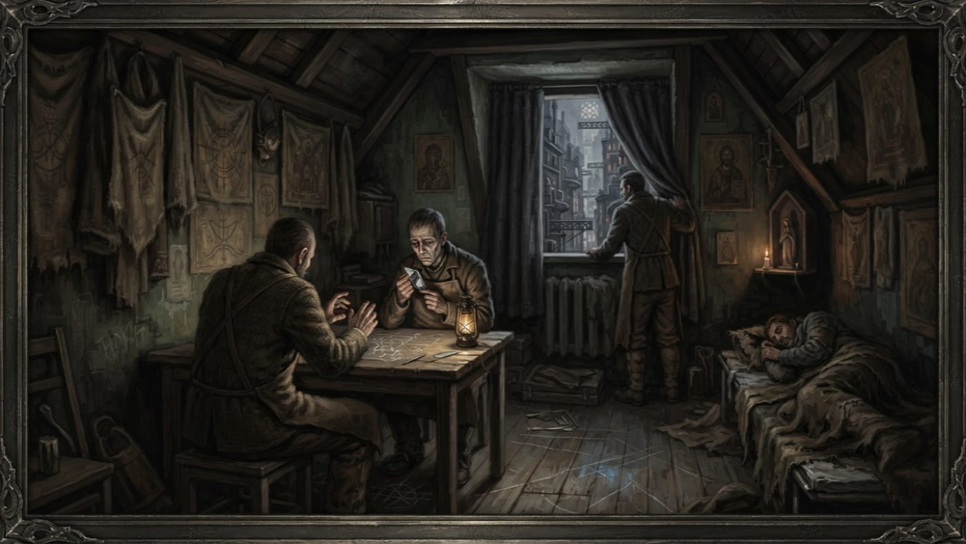 Hush Lofts — Hush Lofts, rendered as oil-painting.