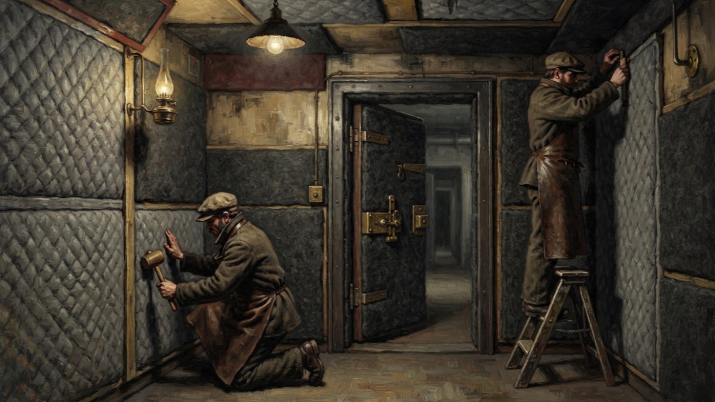 Hushwrights — Hushwrights, rendered as oil-painting.