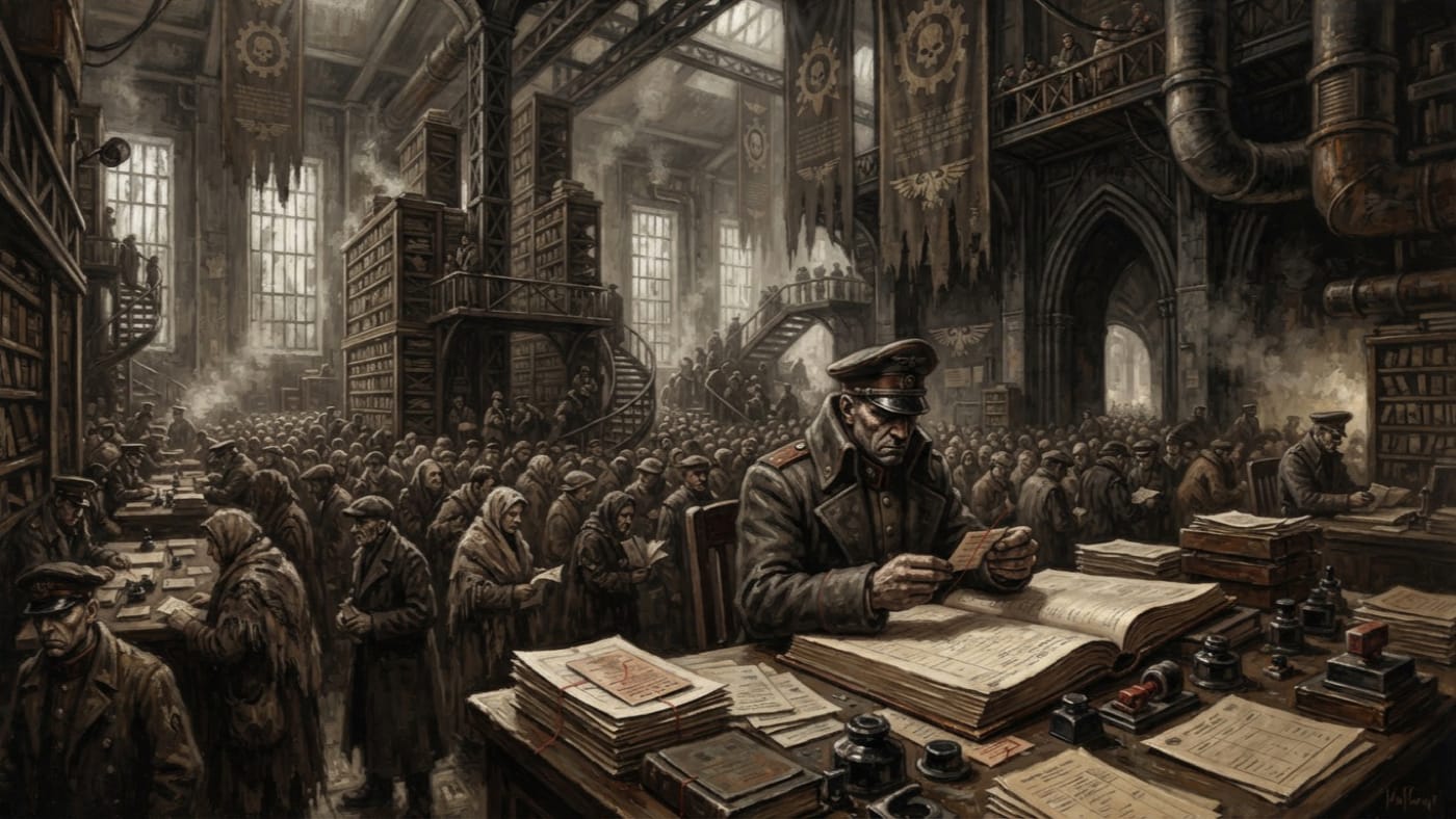 Identity Fraud — Identity Fraud, rendered as oil-painting.