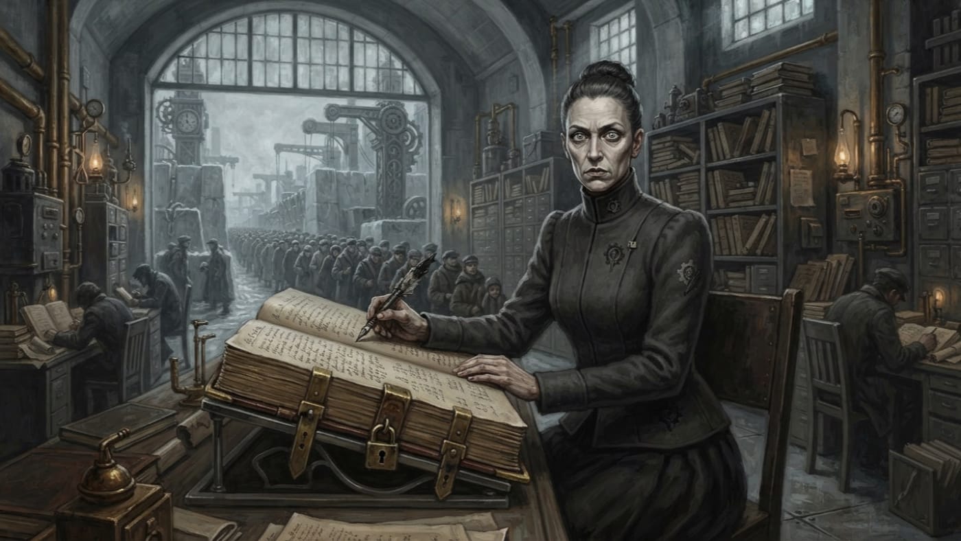 Ilse Quill — Ilse Quill, rendered as oil-painting.