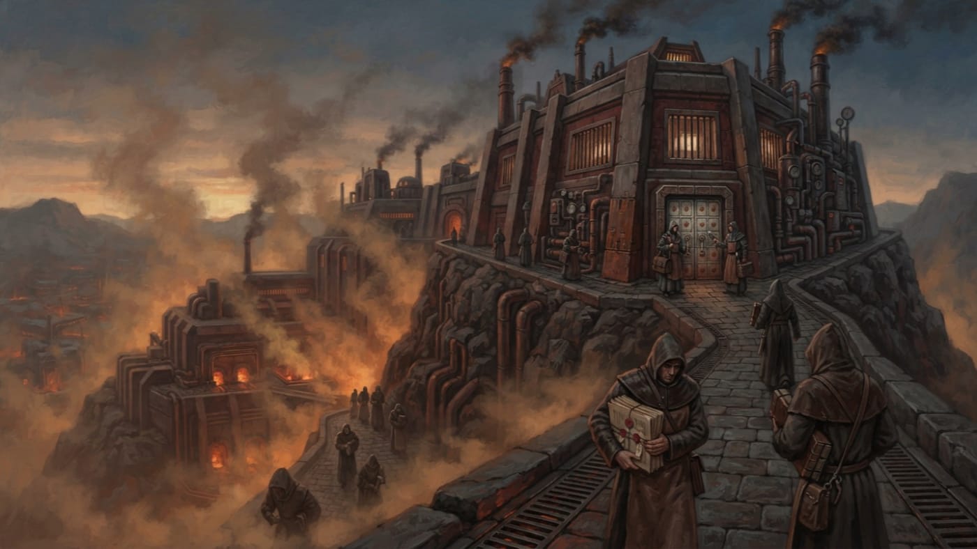 Innovation Annex — Innovation Annex, rendered as oil-painting.