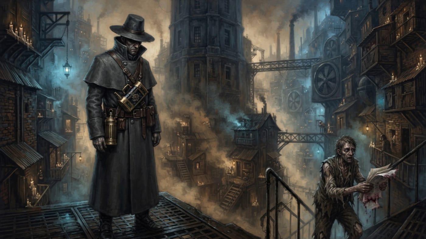 Inquisitor Halvyr — Inquisitor Halvyr, rendered as oil-painting.