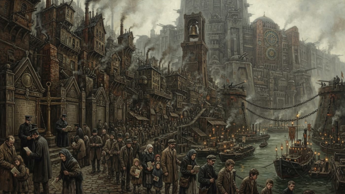 Istanbul — Istanbul, rendered as oil-painting.