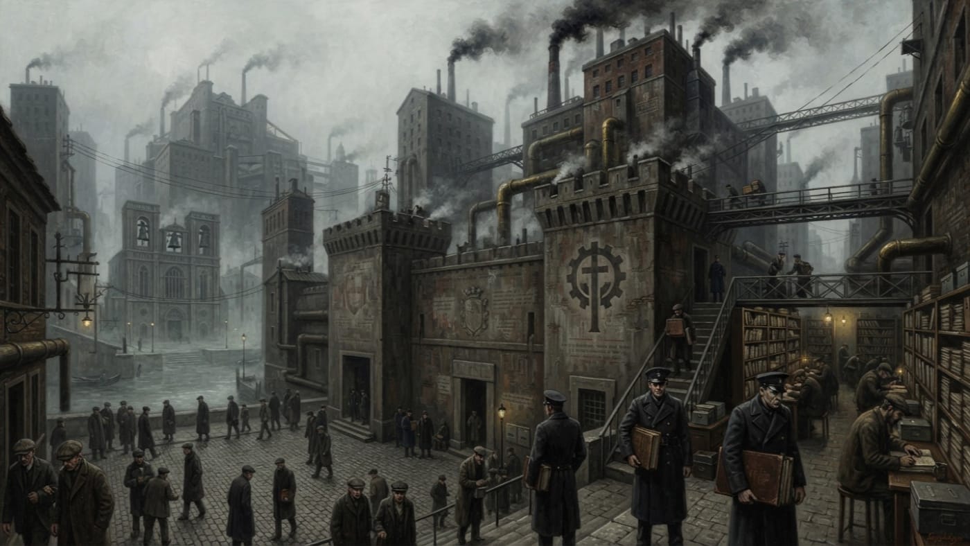 Italian principalities — Italian principalities, rendered as oil-painting.