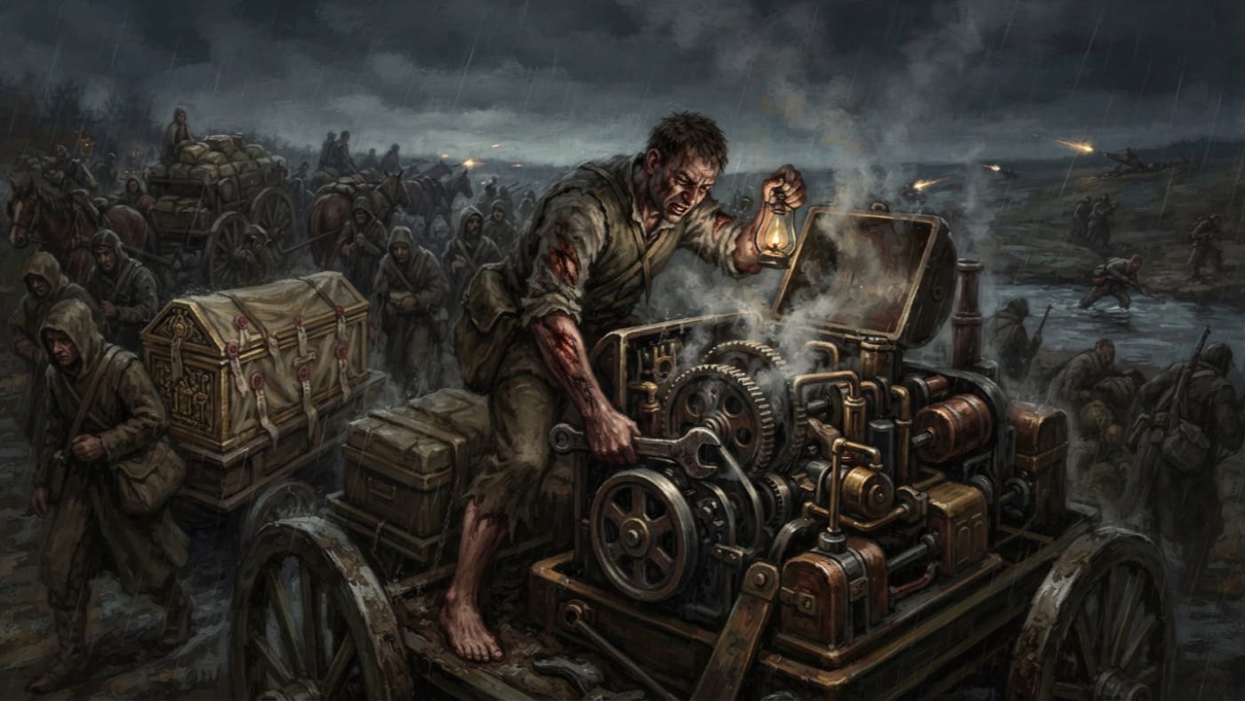 Kalnik Restart — Kalnik Restart, rendered as oil-painting.