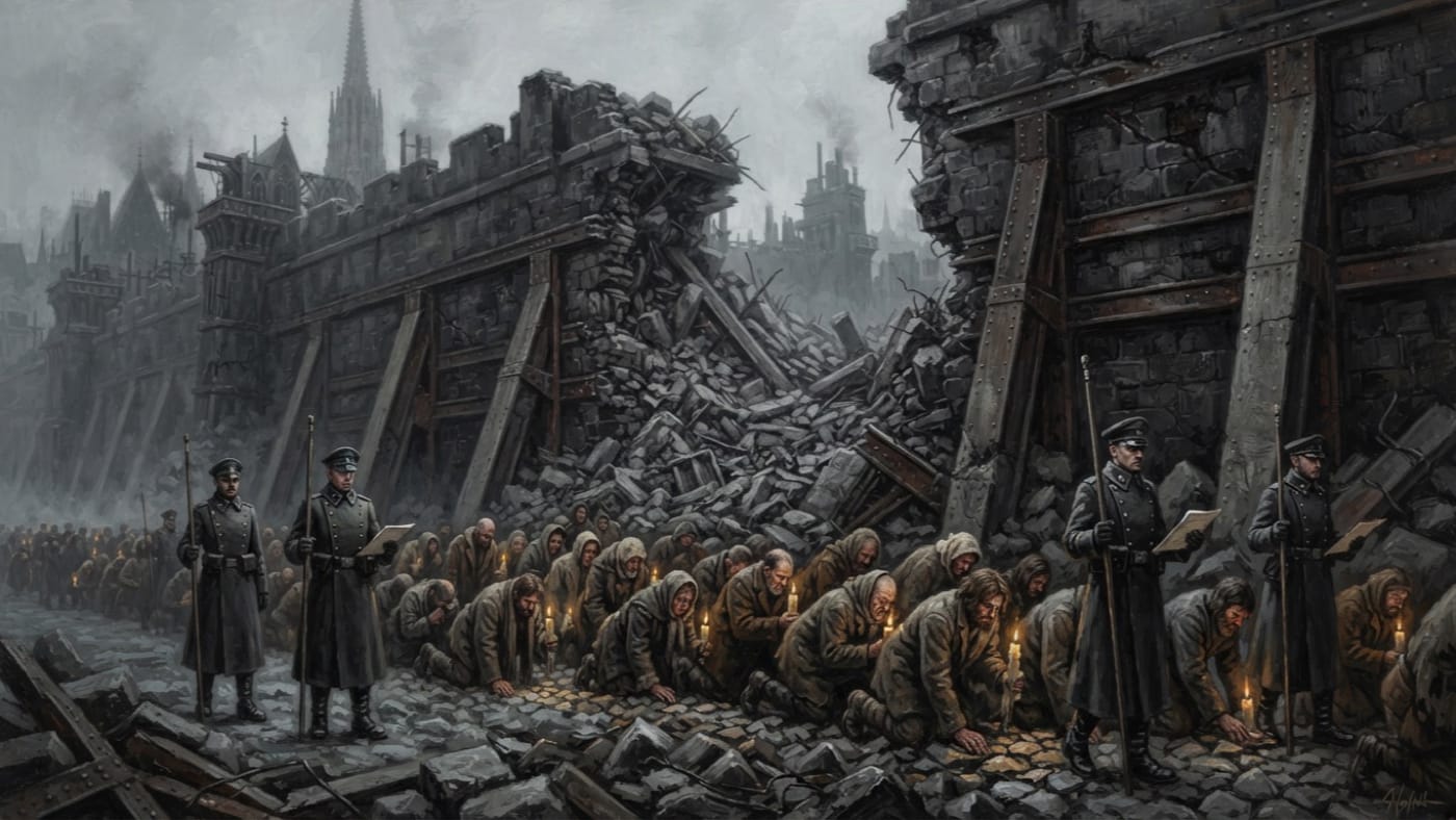 Kärntner Breach — Kärntner Breach, rendered as oil-painting.