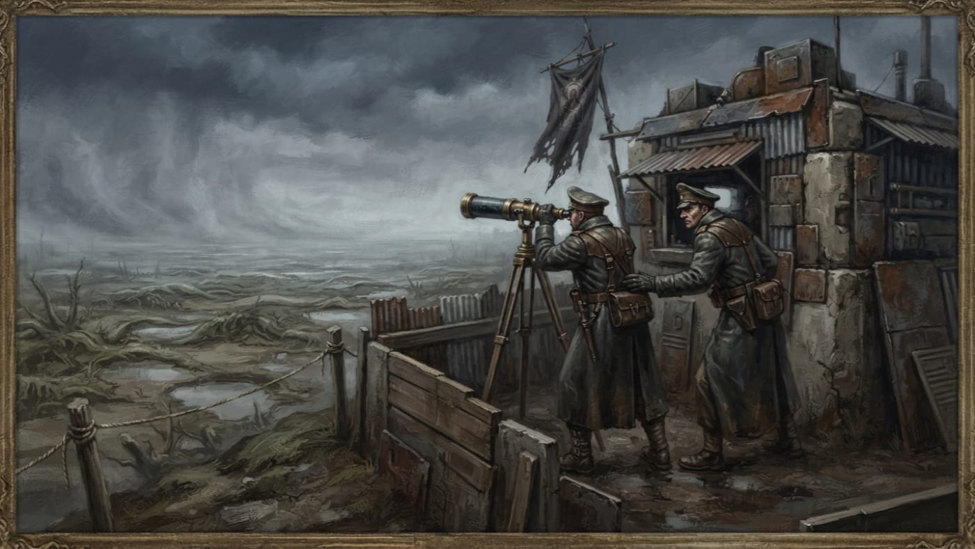 Kestrel-9 — Kestrel-9, rendered as oil-painting.
