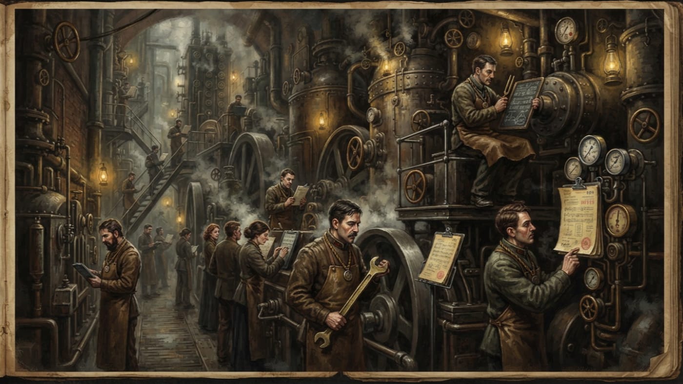Kest's Measures — Kest's Measures, rendered as oil-painting.