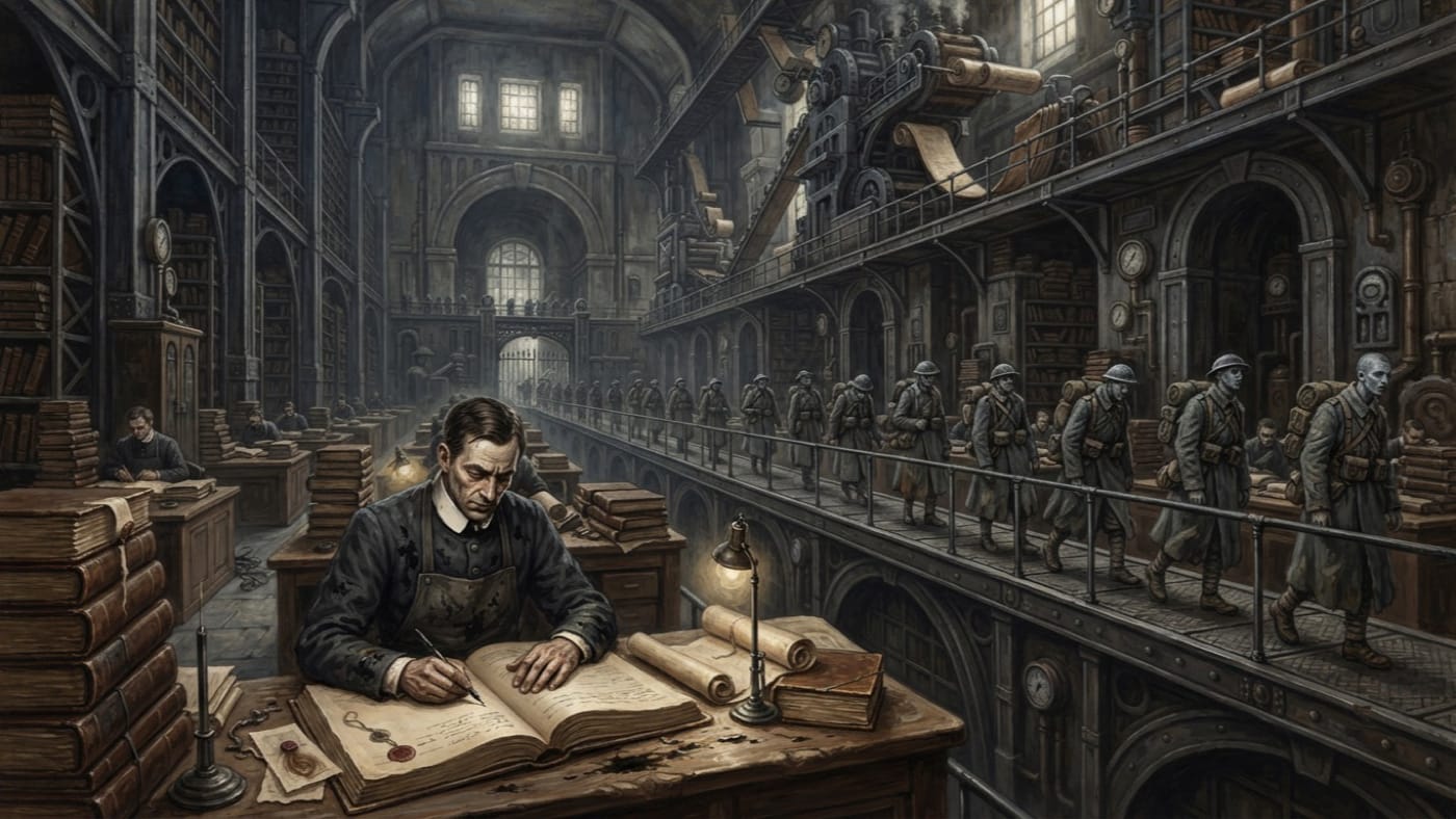Ledger-Bindings — Ledger-Bindings, rendered as oil-painting.