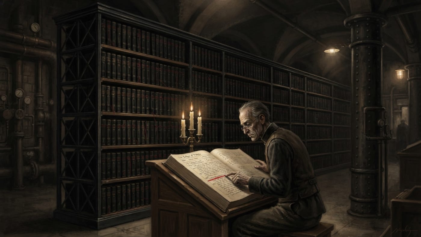 Ledger of Fidelity — Ledger of Fidelity, rendered as oil-painting.