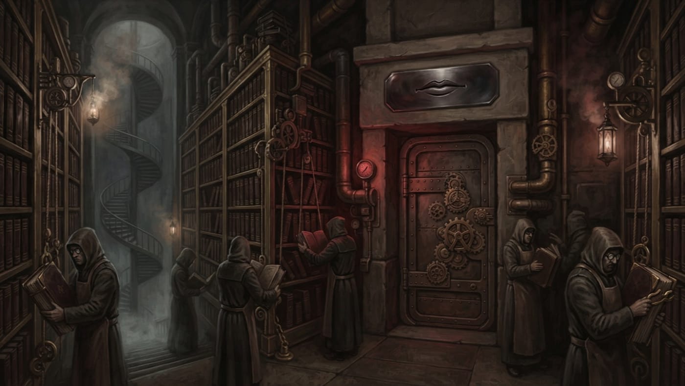Ledger of Oaths Unspoken — Ledger of Oaths Unspoken, rendered as oil-painting.