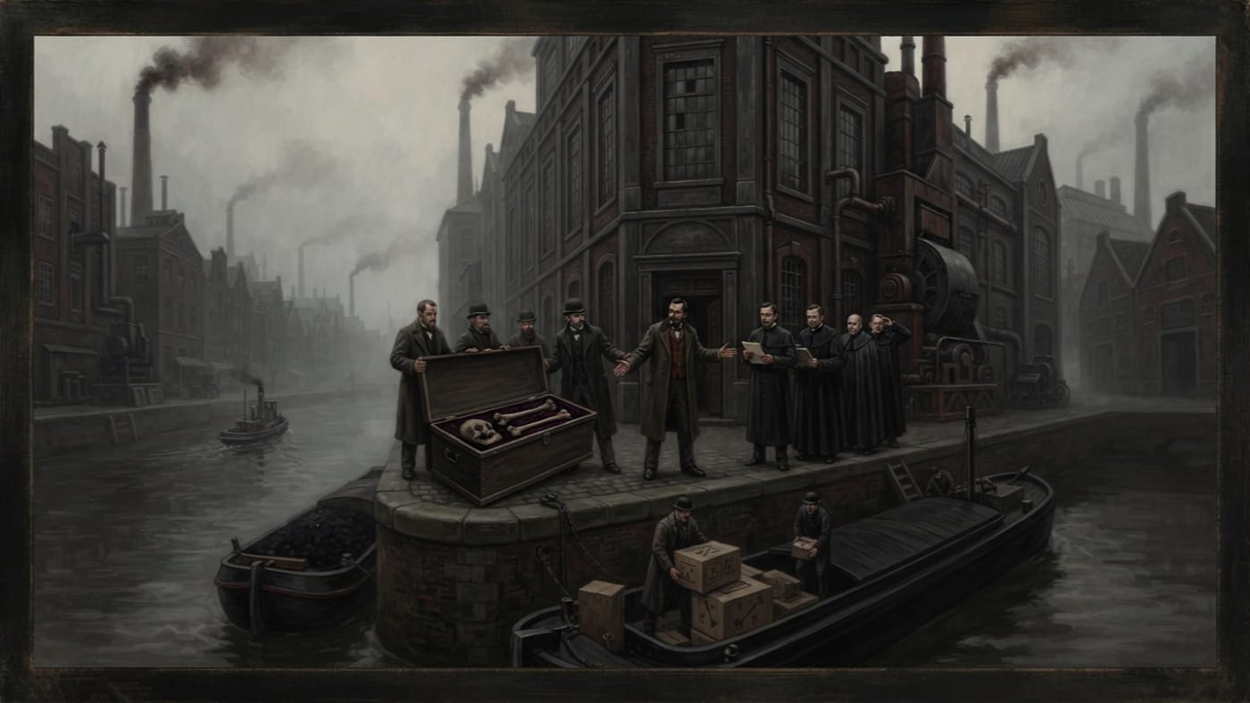 Leiden — Leiden, rendered as oil-painting.