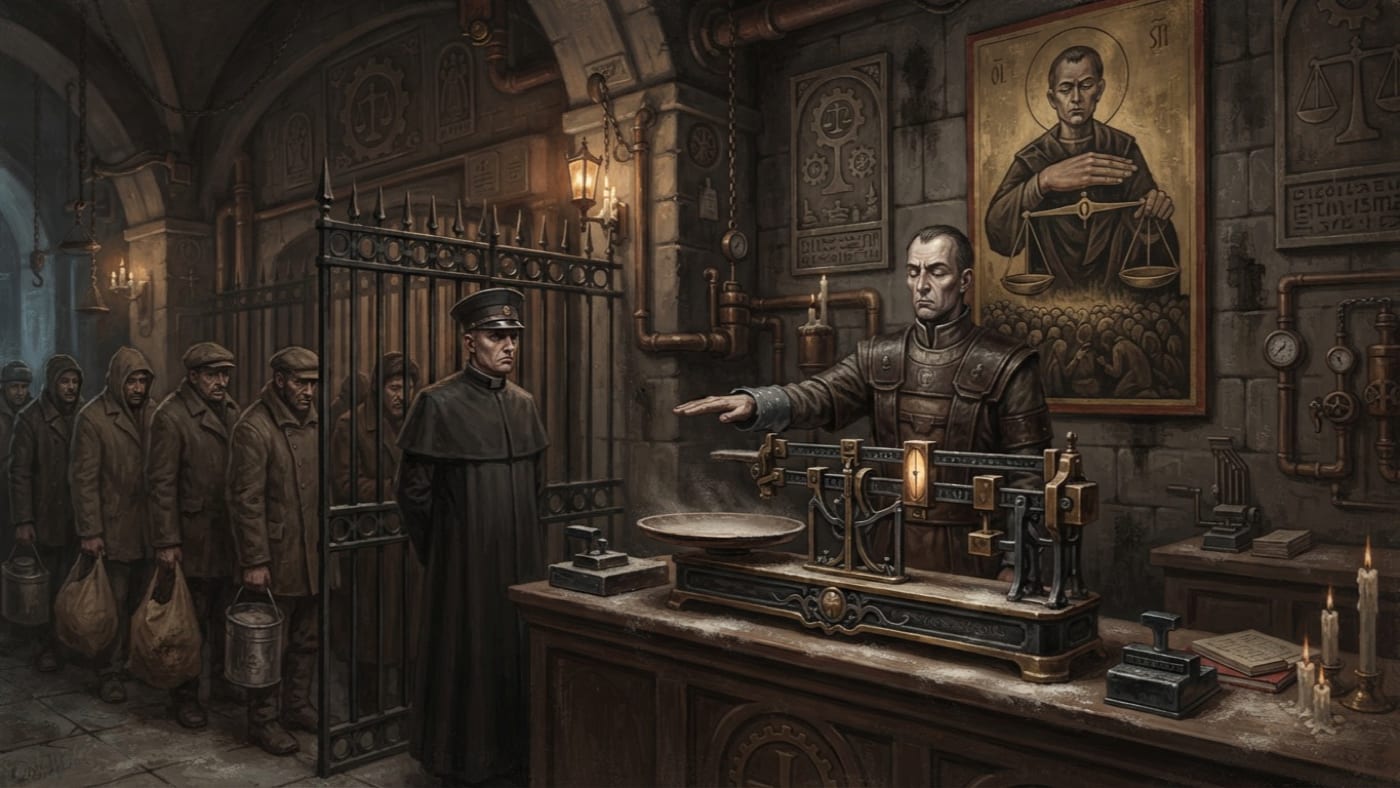 Level Prayer — Level Prayer, rendered as oil-painting.