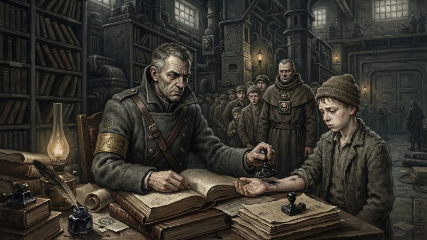 Levy Assessor — Levy Assessor, rendered as oil-painting.