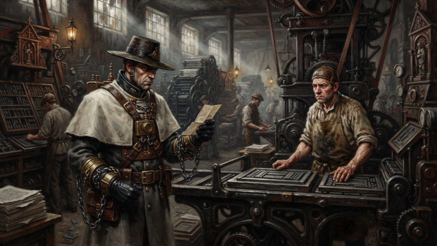 Lexicon — Lexicon, rendered as oil-painting.