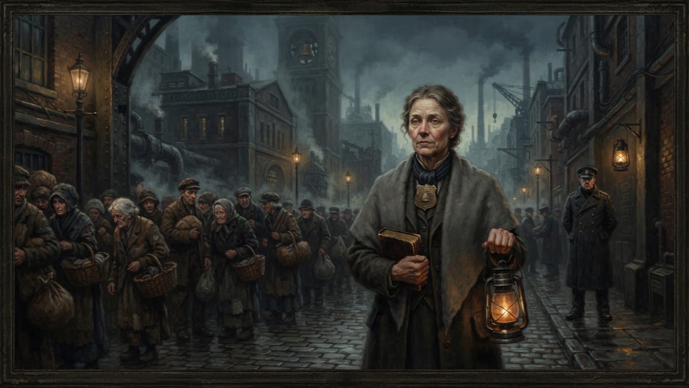 Licensed Consolators — Licensed Consolators, rendered as oil-painting.