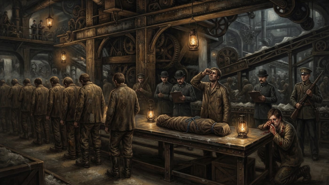 Litany of Saint Aldebrand — Litany of Saint Aldebrand, rendered as oil-painting.
