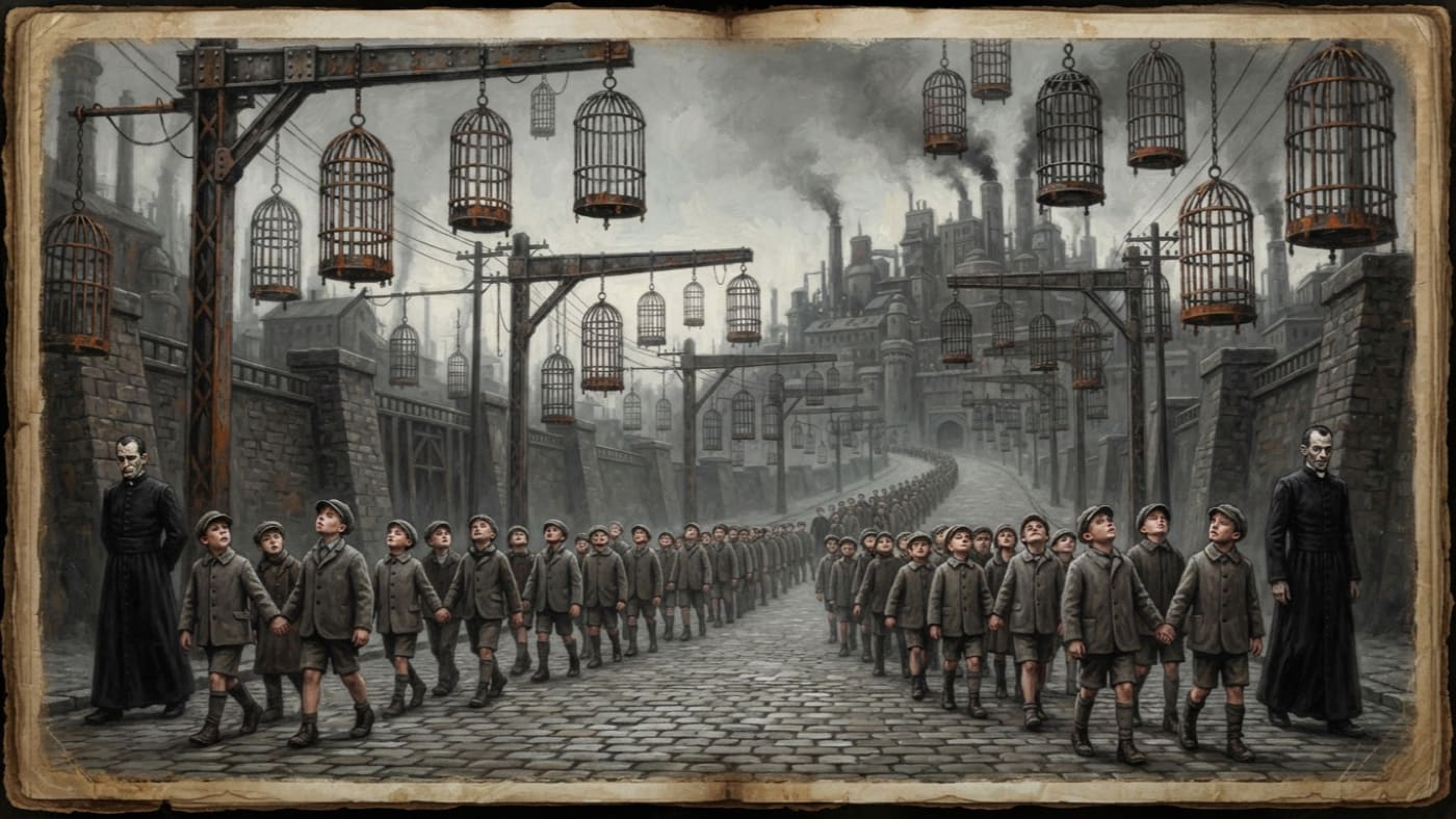 Little Witness Program — Little Witness Program, rendered as oil-painting.